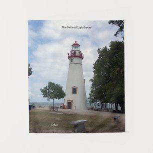 Marblehead Lighthouse wandtapijt Wandkleed