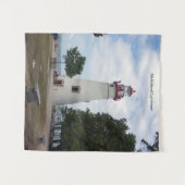Marblehead Lighthouse wandtapijt Wandkleed (Voorkant (horizontaal))