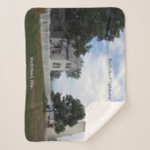 Marblehead Lighthouse wide sherpa blanket Sherpa Deken (Voorkant)