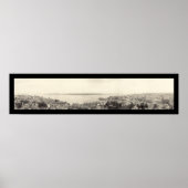 Marblehead MA Birdseye Foto 1912 Poster (Voorkant)