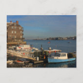 Marblehead MA Waterfront Briefkaart (Voorkant)