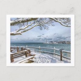 Marblehead, Massachusetts, Winter Harbour Briefkaart