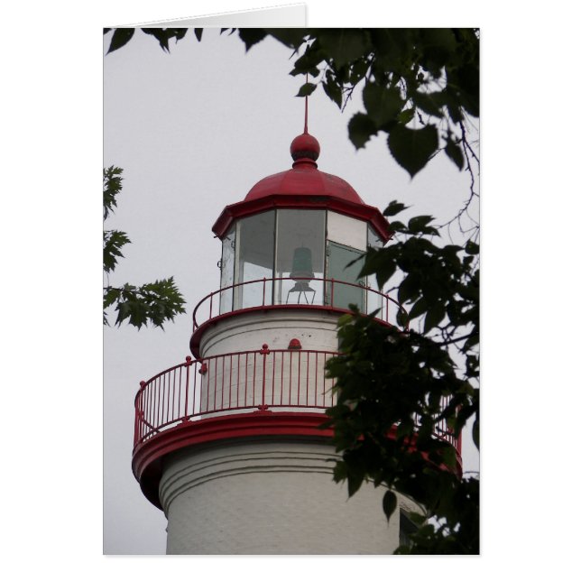 Marblehead, OH Lighthouse Card (Voorkant)