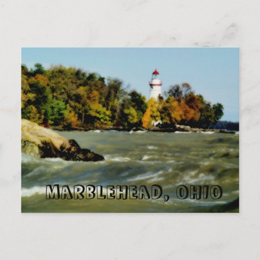 MARBLEHEAD, OHIO BRIEFKAART (Voorkant)