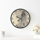 Marblehead, Ohio Post Card Clock - 1909 Grote Klok (Huis)