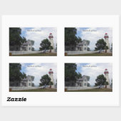 Marblehead Vuurtoren & keepershouse sticker (Vel)