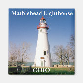 Marblehead vuurtoren, Ohio magneet (Voorkant)