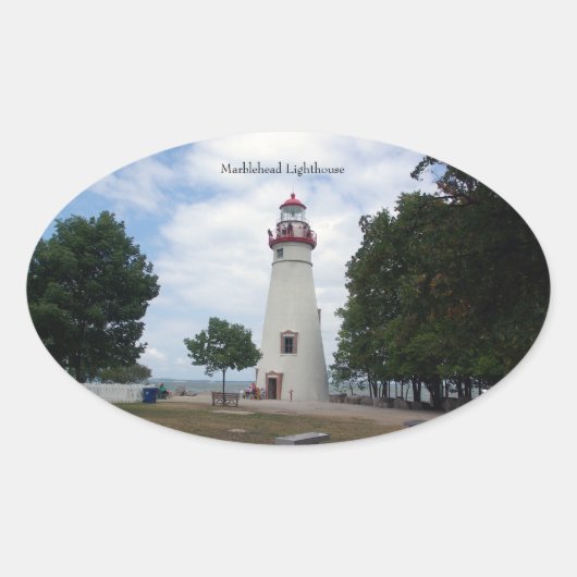 Marblehead Vuurtoren sticker (Voorkant)