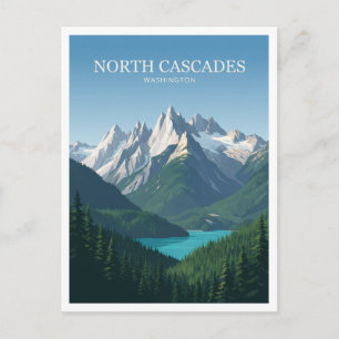 Marblemount Washington Reis Souvenir Briefkaart