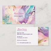 Marbleous Dream Visitekaartje (Voorkant / Achterkant)