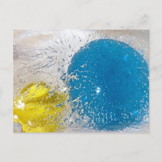 Marbles bevroren briefkaart (Voorkant)