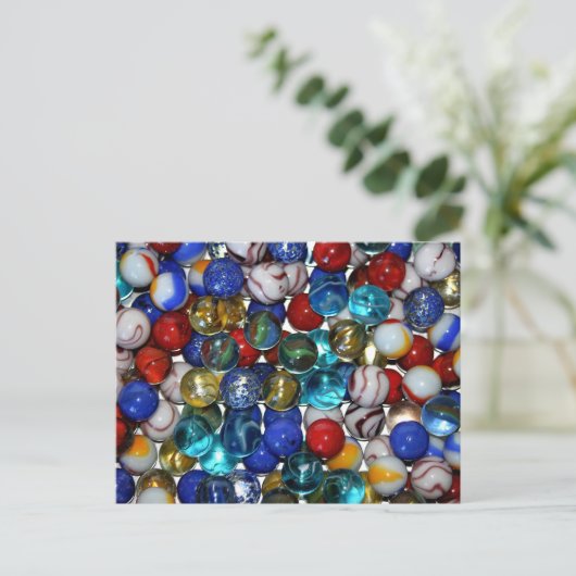 Marbles Briefkaart (Staand voorkant)