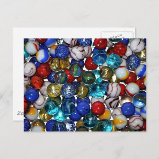Marbles Briefkaart (Voorkant / Achterkant)
