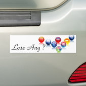 Marbles Bumpersticker (Op auto)