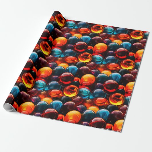 Marbles Cadeaupapier (Uitgerold)