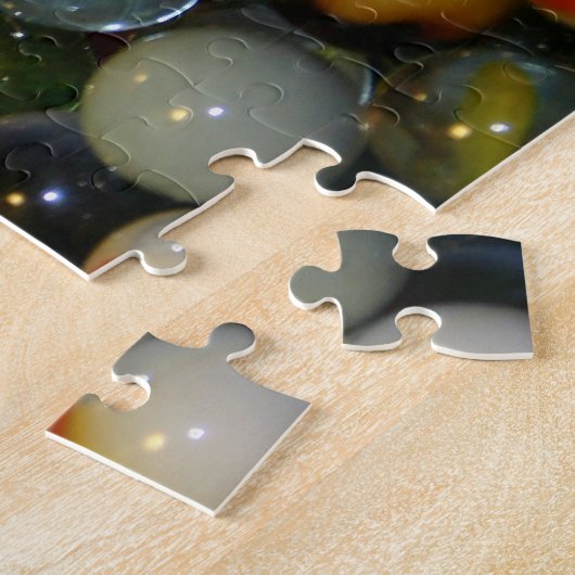 Marbles Galore puzzle Legpuzzel (Zijkant)