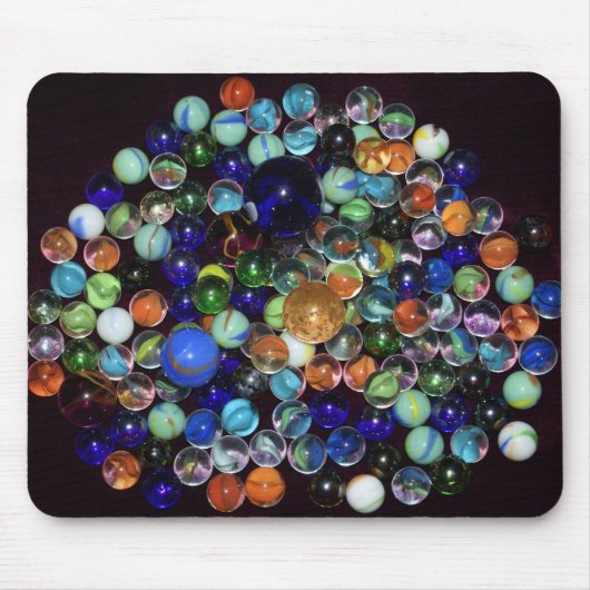 Marbles Mousepad Muismat (Voorkant)