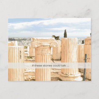 Marbles Reunited Briefkaart Pillars on the Acropol