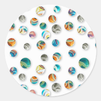 Marbles Ronde Sticker