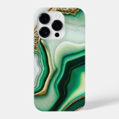 Marbling Jade Agate iPhone Hoesje (Achterkant)