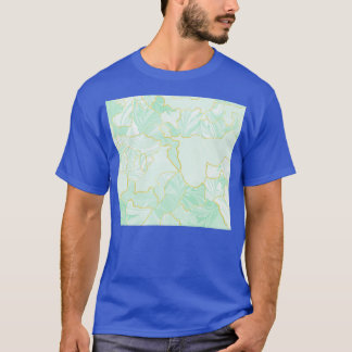 Marbling Kintsugi Sage T-shirt