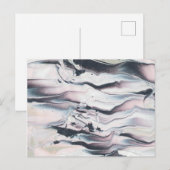 Marbling V Crop Briefkaart (Voorkant / Achterkant)