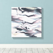 Marbling V Crop Canvas Afdruk (Insitu (Houten vloer))