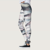 Marbling V Crop Leggings (Links)