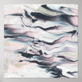 Marbling V Crop Poster (Voorkant)