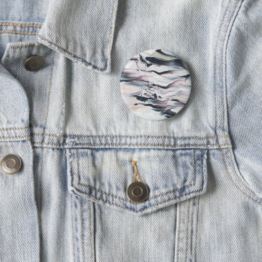 Marbling V Crop Ronde Button 5,7 Cm (In situ)