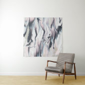 Marbling V Crop Wandkleed (In situ)