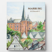 Marburg Altstadt Germany Townscape Painting Fotoplaat (Voorkant)