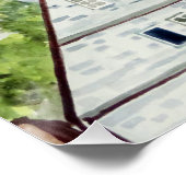 Marburg Altstadt Germany Townscape Painting Perfect Poster (Hoek)