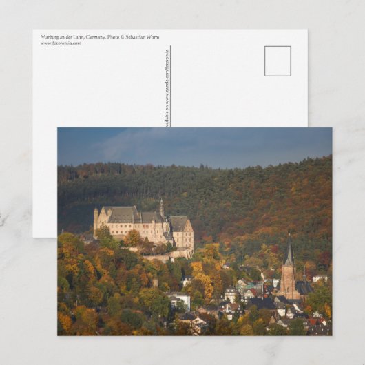 Marburg Duitsland Briefkaart (Voorkant / Achterkant)