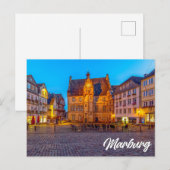 Marburg, Duitsland Briefkaart (Voorkant / Achterkant)