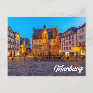 Marburg, Duitsland Briefkaart