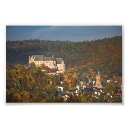 Marburg Duitsland Foto Afdruk (Voorkant)