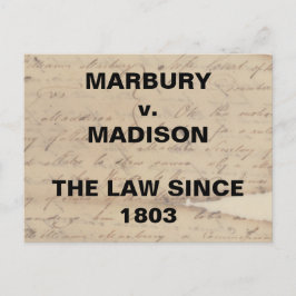 Marbury Madison checkt en balanceert weerstand Briefkaart