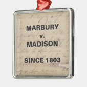 Marbury Madison checkt en balanceert weerstand Metalen Ornament (Links)