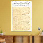Marbury v. Madison, 5 U.S. 137 (1803) Canvas Afdruk (Insitu (Woonkamer))