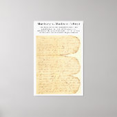 Marbury v. Madison, 5 U.S. 137 (1803) Canvas Afdruk (Voorkant)