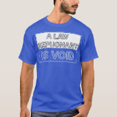 Marbury v Madison Legal Tee T-shirt (Voorkant)