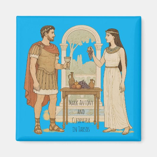 Marc Antony en Cleopatra bij Tarsos Magneet (Voorkant)