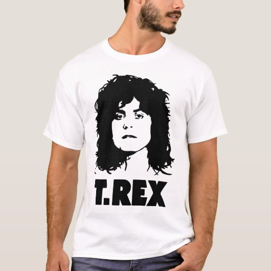 Marc Bolan Rex Mannen Unisex LadyFit Metal Guru Ho T-shirt (Voorkant)