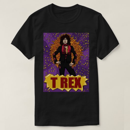 Marc Bolan, T Rex fanart Classic T-Shirt (Design voorkant)
