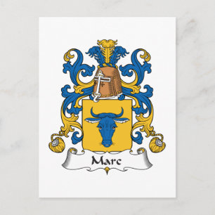 Marc Family Crest Briefkaart