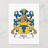 Marc Family Crest Briefkaart (Voorkant)