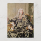 Marc Pierre de Voyer Count of Argenson Briefkaart (Voorkant)