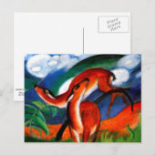Marc - Red Deer II Briefkaart (Voorkant / Achterkant)