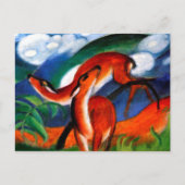 Marc - Red Deer II Briefkaart (Voorkant)